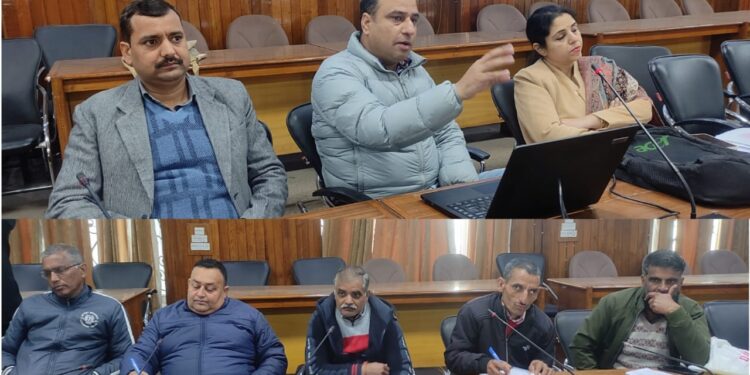 Training imparted to part time SRS enumerators at Udhampur