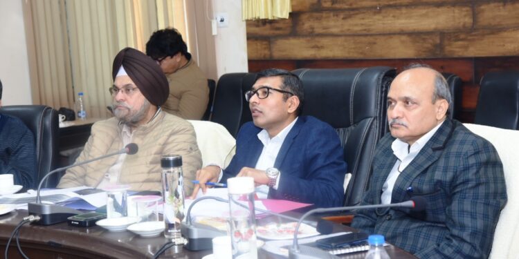 Mission Director Rahul Yadav reviews progress of key projects under HADP