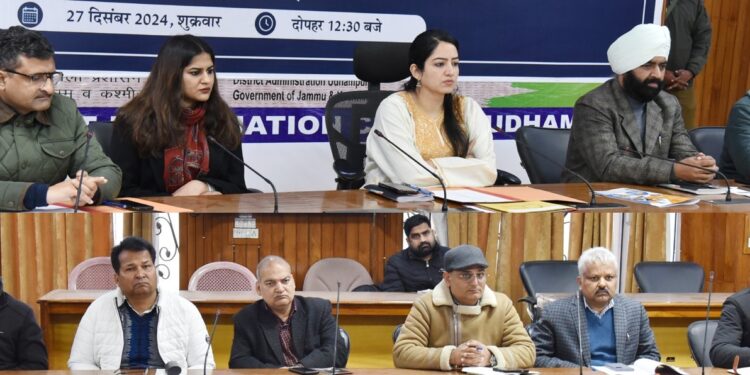 DC reviews disaster preparedness in Udhampur