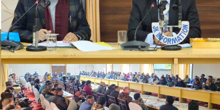 Working of Rural Development Department Kishtwar reviewed