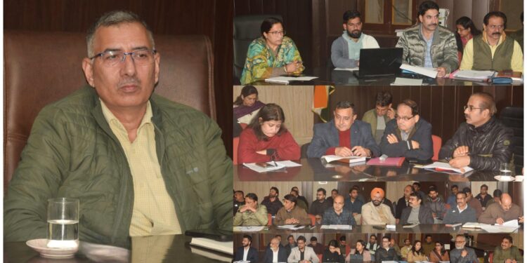District Development Commissioner Samba reviews progress achieved under Capex Budget 2024-25