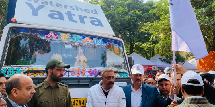 Javed Dar champions eco-friendly development in J&K Flags off ‘Watershed Yatra’ from Kathua, urges people to join initiative for environmental conservation, water management