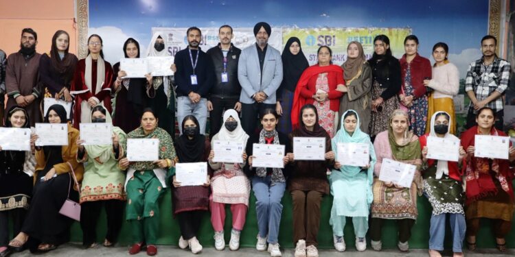 38 Women get certificates on completion of Tailoring course conducted by RSETI Ramban