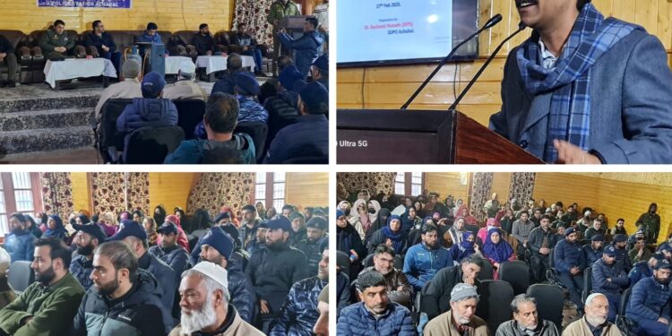 Awareness program on New Criminal Laws held at Achabal Anantnag
