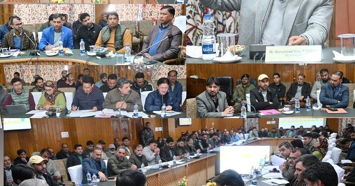 MLA Mohammad Yousuf Tarigami Reviews Development Scenario of Kulgam Constituency