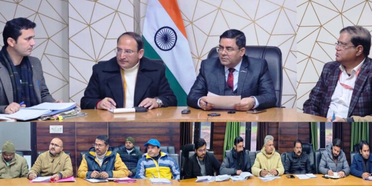 DC Kishtwar reviews Power Projects Catchment Area Development Plan