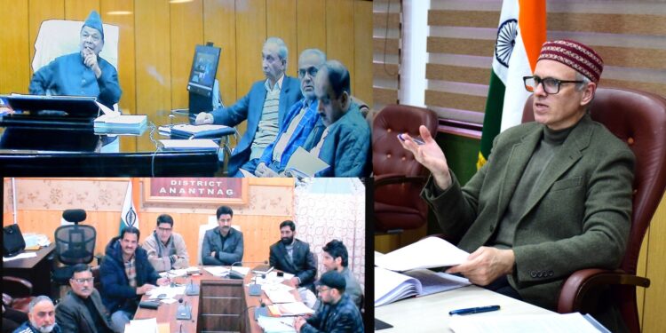 Chief Minister Omar Abdullah chairs pre-budget meetings, assures people-friendly Budget