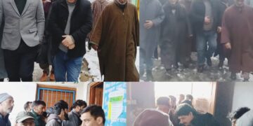 MLA Sonawari visits fire-affected Teli Mohalla Hajin; directs immediate Damage Assessment