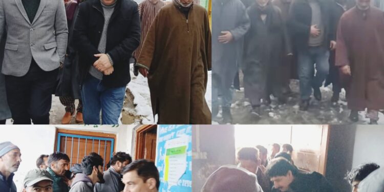 MLA Sonawari visits fire-affected Teli Mohalla Hajin; directs immediate Damage Assessment
