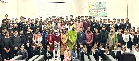 JU Udhampur Campus hosts awareness session on Nature-Based Solutions for a Sustainable Livelihood