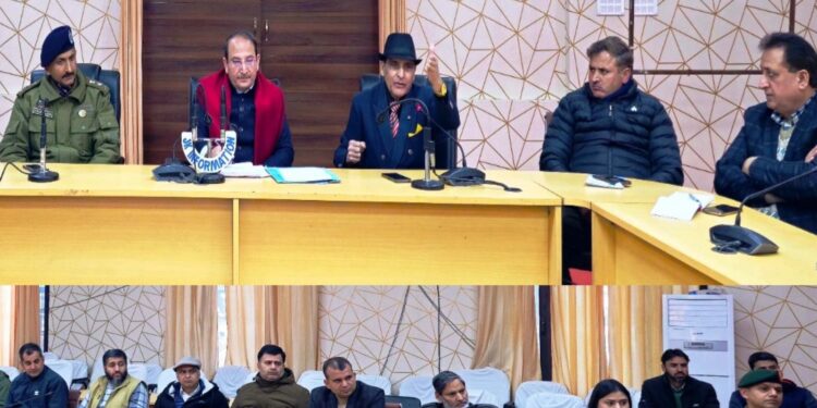District Administration Kishtwar hosts orientation workshop on Disaster Preparedness