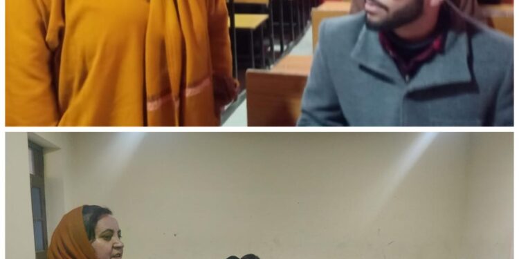 Education Minister visits examination centers in Pulwama, Anantnag