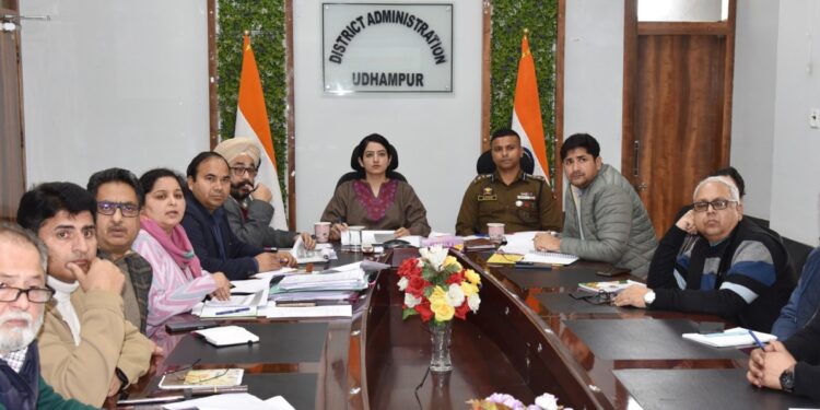 NCORD meeting reviews Drug Control measures in Udhampur