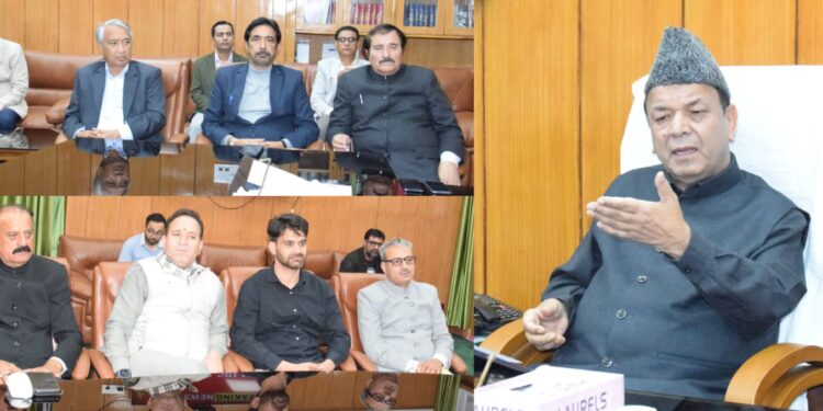 All Party Meet Speaker LA commits impartial conduct for productive Budget session