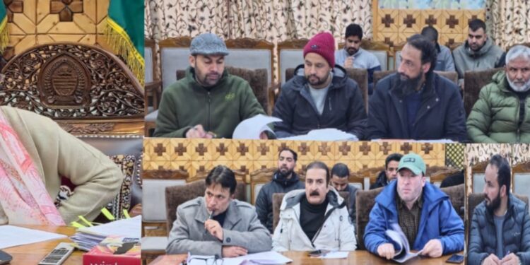 DDC Kupwara reviews preparations for implementation of PMJVK