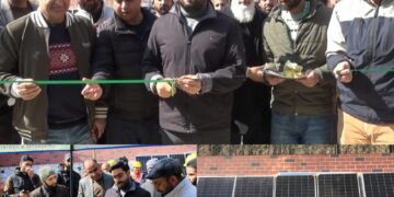 DC Budgam launches solarization of Government Buildings Under PM-Surya Ghar Muft Bijli Yojana.