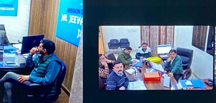 MD takes financial review of Jal Jeevan Mission