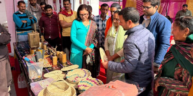 Reasi: Handicrafts Department organises Bamboo Workshop at Village Kanjli