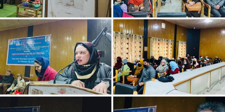 Legal awareness program held for children held at Ganderbal