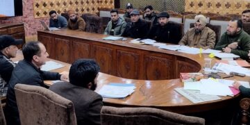 DDC Kupwara reviews progress under HADP