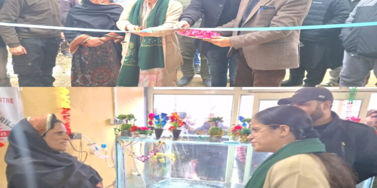 DC Kupwara inaugurates Live Fish Vending Centre at Chowkibal