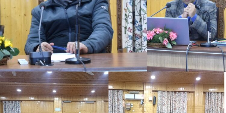 DC Bandipora Chairs NCORD Meeting