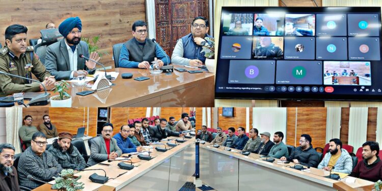 Doda Admin discuss arrangements for Holy Month of Ramzan
