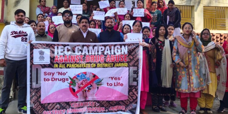Anti-drug awareness camps held across Jammu District Panchayats