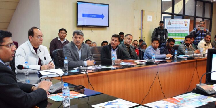 DC reviews progress on implementation of PM Surya Ghar Muft Bijli Yojana in Poonch