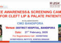 Free Awareness & Screening Camp for Cleft Lip & Palate Patients at District Hospital Bandipora