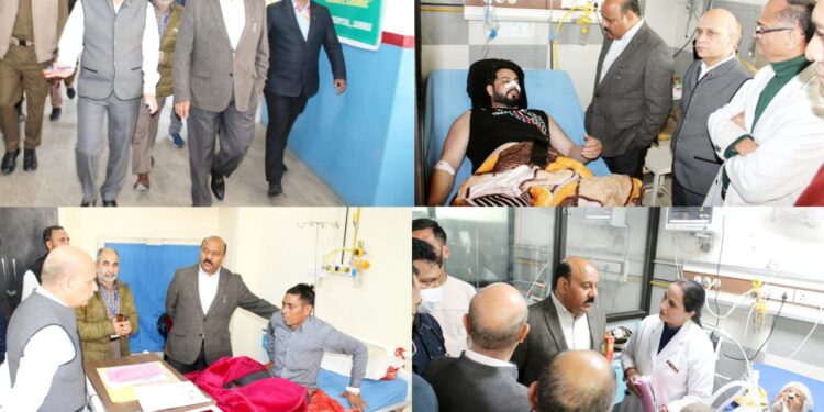 Dy CM visits GMC Jammu; assures hassle free deliverance of healthcare services