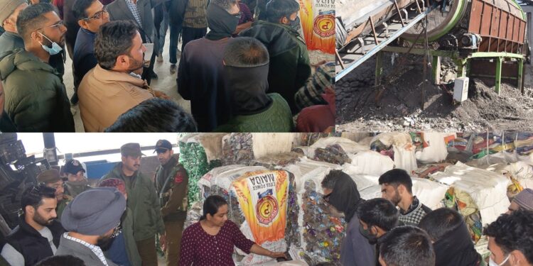 DC Doda inspects Material Recovery Facility