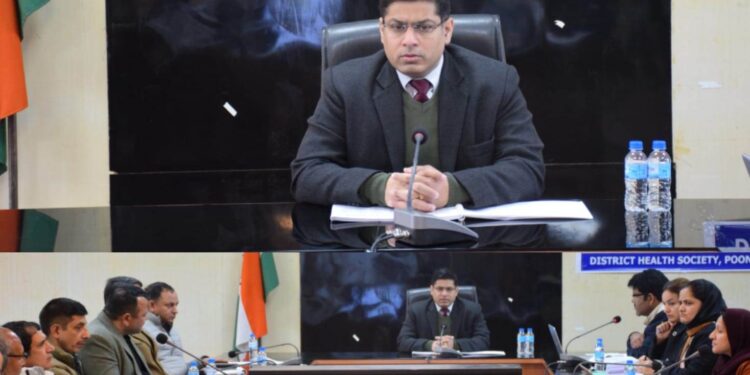 DC reviews implementation of health schemes, patient care scenario in Poonch District