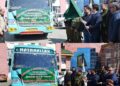 DC Kulgam flags-off group of farmers on exposure tour