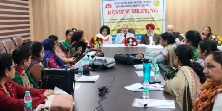 FMPHWs imparted Training on National Rabies Control Programme at Jammu