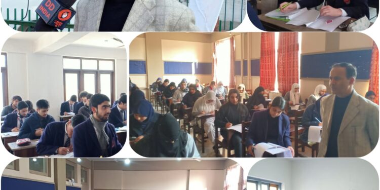 Class 10th Annual Examination: Dr. G. N Itoo inspects facilities in examination centers in Srinagar