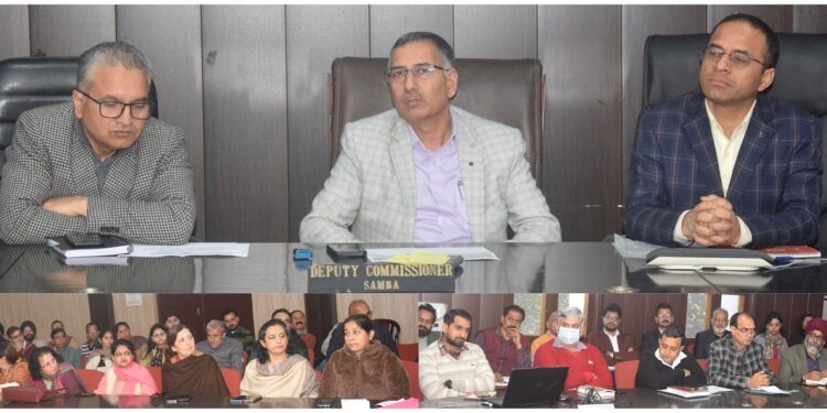 DC Samba reviews progress on PM Surya Ghar Muft Bijli Yojana