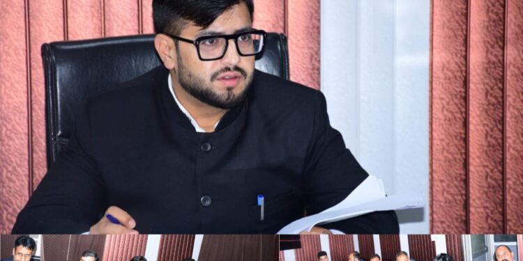 DC Rajouri reviews execution of District Environment Plan