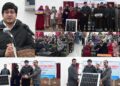 DC Ganderbal distributes Solar lighting units among Weavers under NHDP