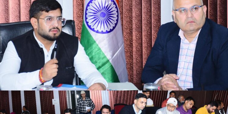 DC reviews progress of dev projects, implementation of Welfare Schemes in Rajouri