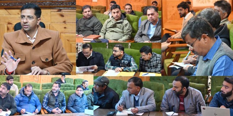 DC Shopian convenes District Road Safety Committee meeting