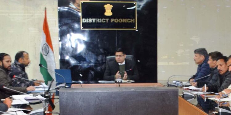 DC Poonch reviews implementation of RDSS