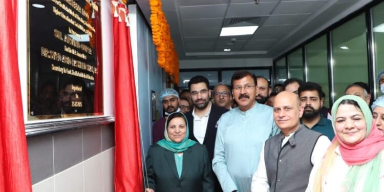 Sakeena Itoo inaugurates State-of-the-Art Cath Lab at Super Speciality Hospital, Jammu