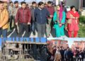 DC Budgam inspects progress on construction/ restoration works at Sheikhpora Colony