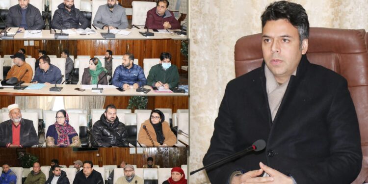 DC Srinagar reviews progress on implementation of Mission Yuva