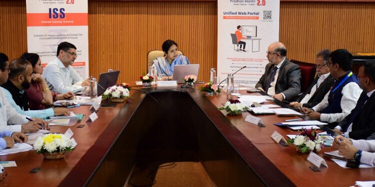 Commissioner Secretary HUDD chairs meeting on Interest Subsidy Scheme under PMAY-Urban 2.0