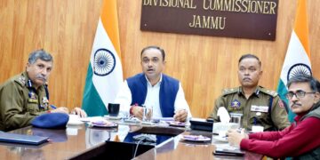 Div Com, IGP review arrangements for Holi, Eid and Navratra festivals in Jammu Division