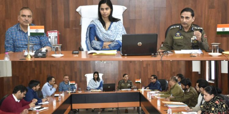 DC Reasi chairs District Road Safety Committee Meeting