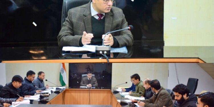 DC Poonch reviews performance of Banks under Annual Credit Plan