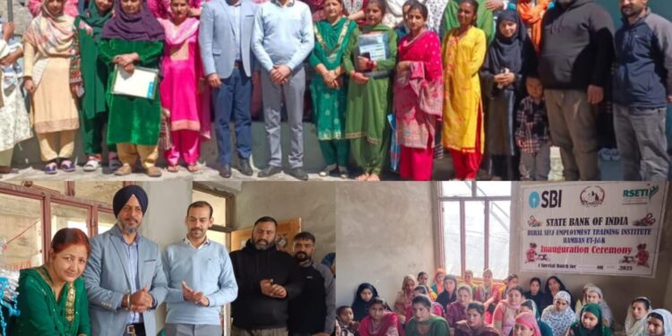 SBI RSETI Ramban, NRLM-Umeed launch Soft Toys Maker & Seller Training Program